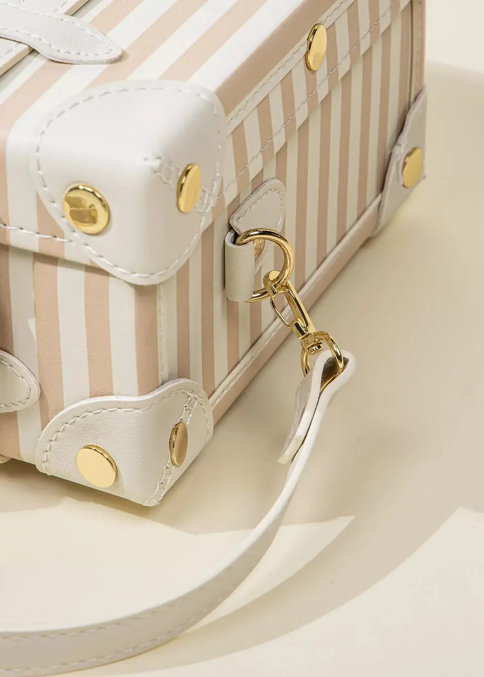 Miniature : Coco Village - Vegan Leather Play Suitcase - Sable