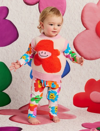 Halcyon Nights - Hej Blomma! Knit Vest | Blueberry kids