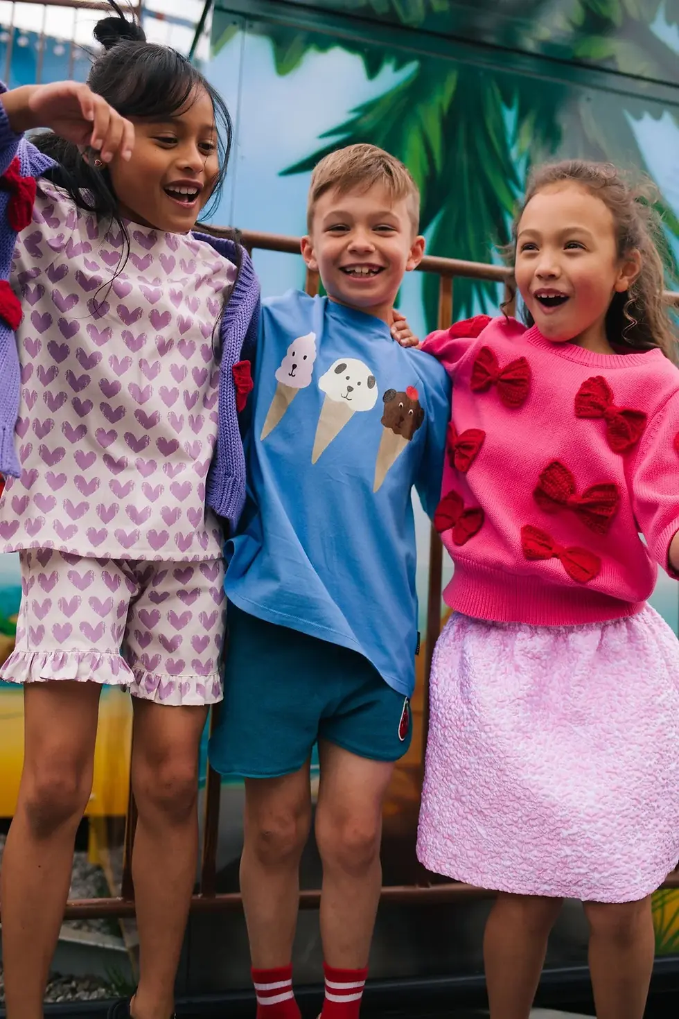 Miniatura: Daily Brat - SMIZE CREAM T-SHIRT MARINE