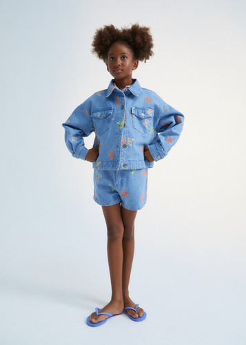 the new society アウター　4y The New Society - Burbank Denim Jacket | Blueberry kids