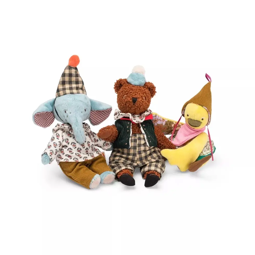 Miniature : Moulin Roty - Baba the Bear (Large) - the Minouchkas