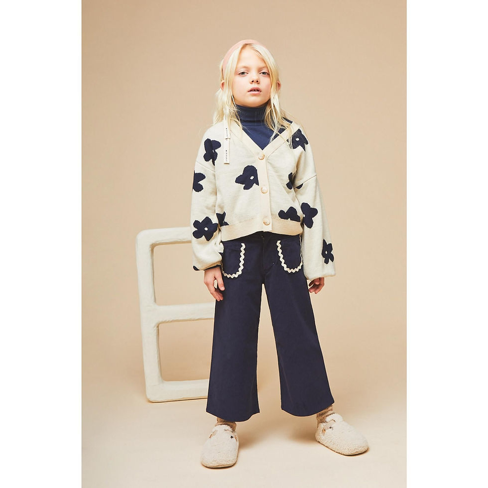 Miniatura: Mipounet - Flora Boxy Wool Cardigan