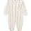 Miniatura: Sleepy Doe - Baby Sleepsuit | Floral Stripe