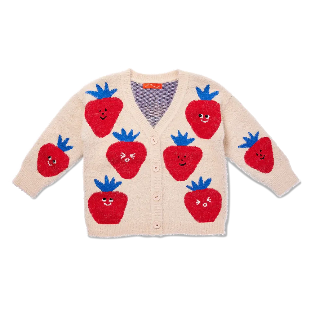 Halcyon Nights - Berry Cosy Knit Cardigan