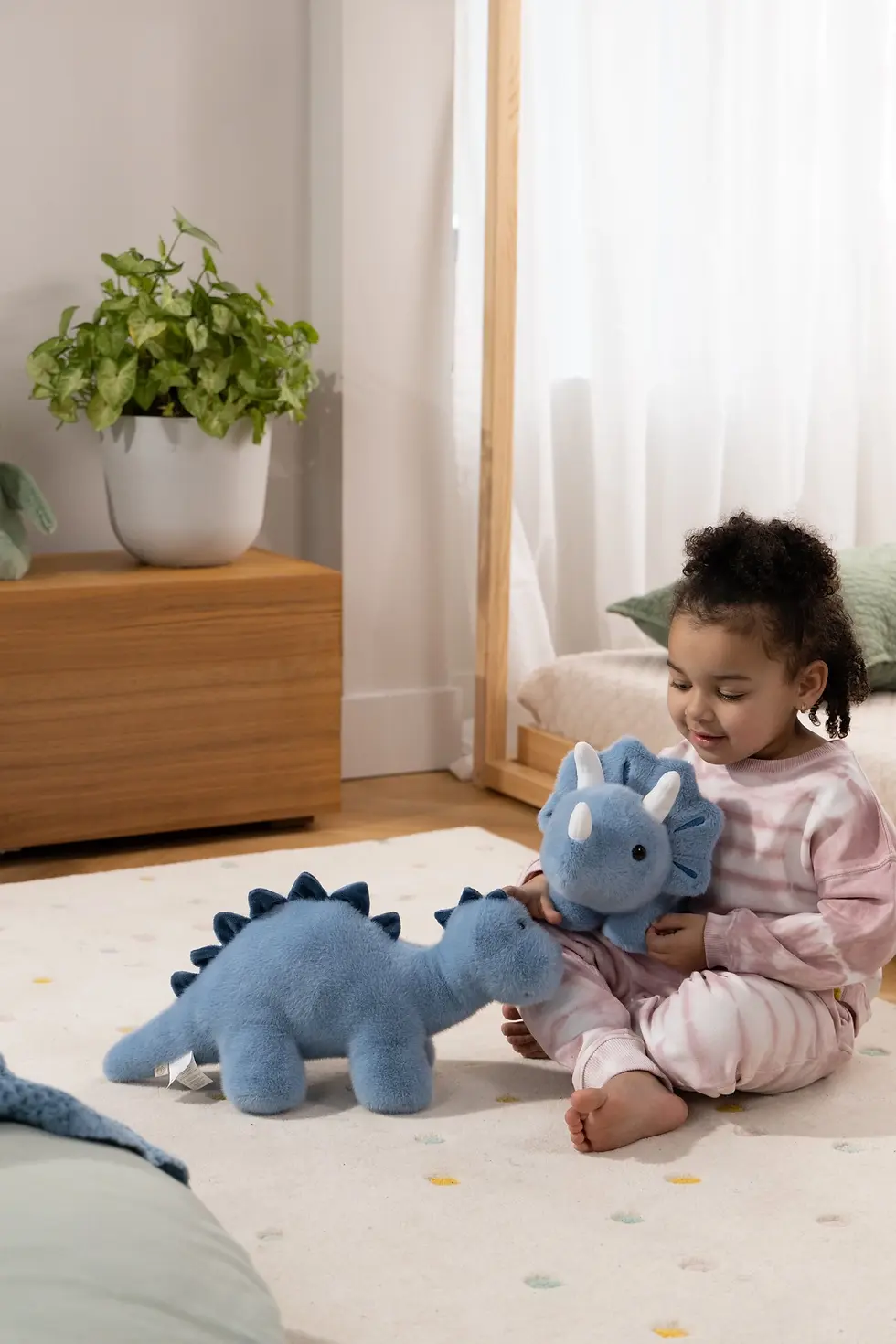 Miniatura: Coco Village - Dino Plush Toy - Blue Diplodocus
