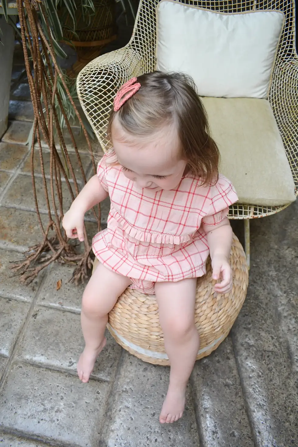 Thumbnail: Kokori - Baby Aylin Romper Pink