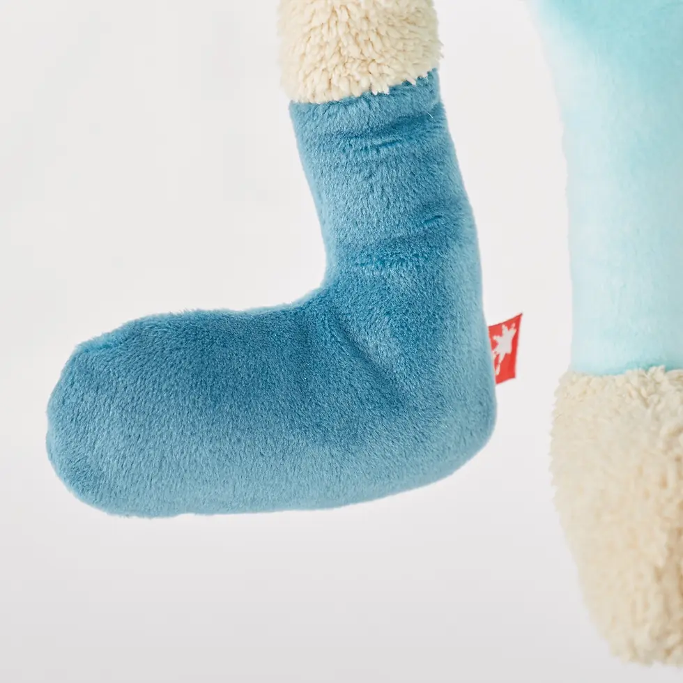 Thumbnail: SigiKid - Patchwork Rabbit Plush Toy