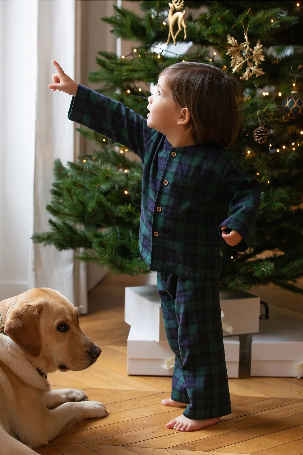Thumbnail: Noa de Cajou - Boys Christmas Pajamas