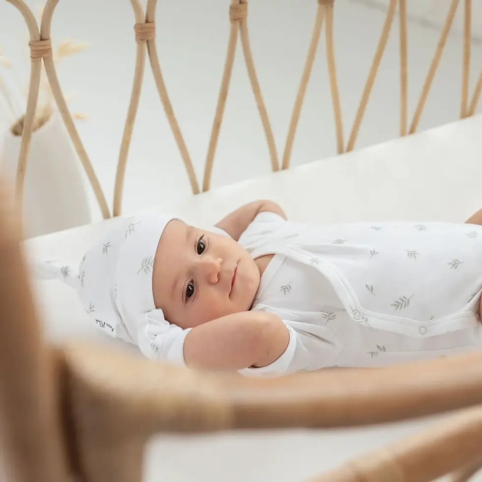 Thumbnail: Aster & Oak - Little Leaf Knot Hat