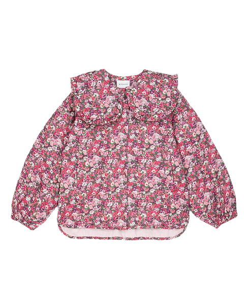 Mipounet - ANITA LIBERTY QUILTED JACKET | Blueberry kids