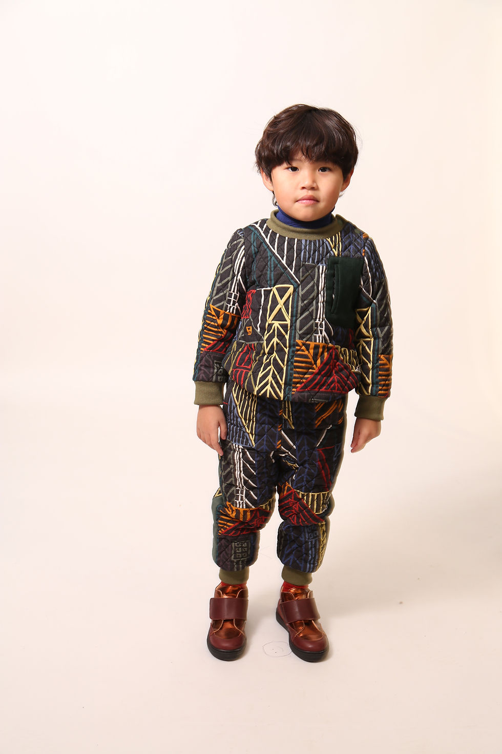 Miniatura: Tia Cibani - HARLEQUIN PADDED ZIP SWEATSHIRT