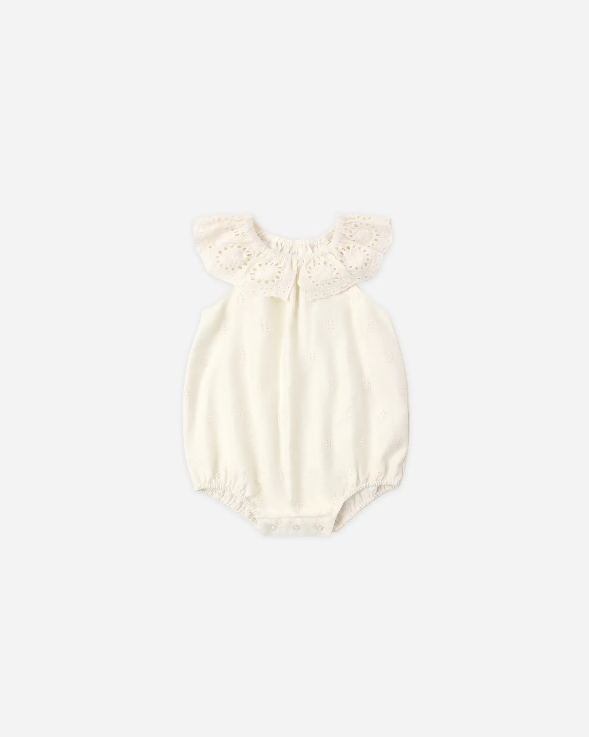 Rylee + Cru - Myla Romper Ivory