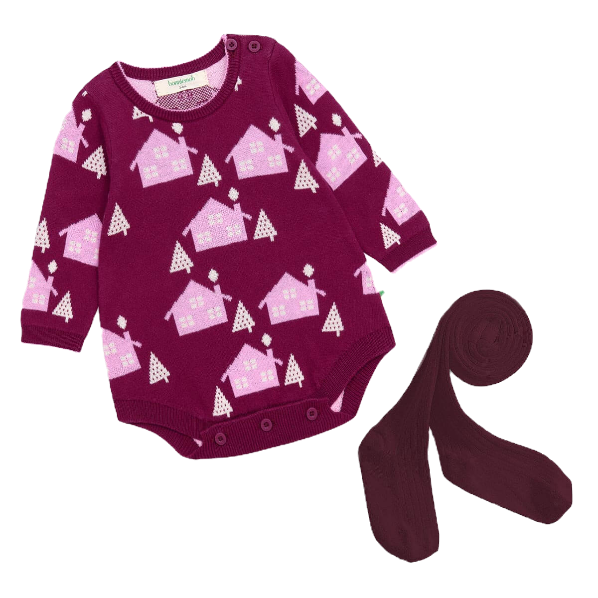 Bonnie Mob - Folksy - Pomegranite Romper