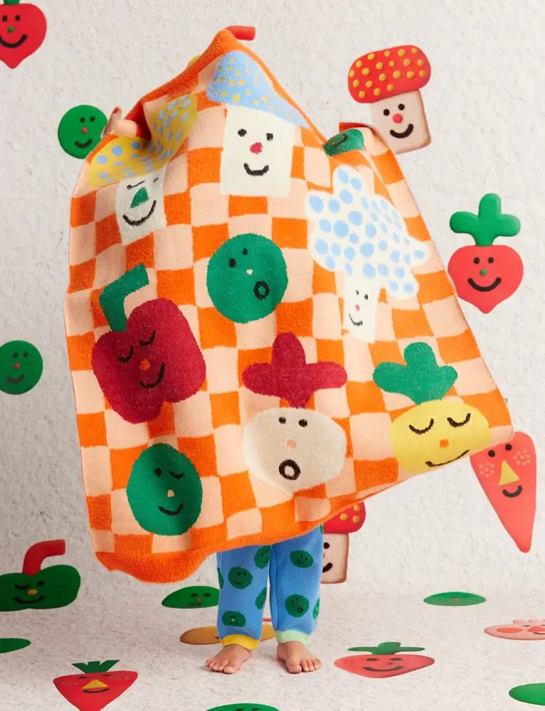 Miniature : Halcyon Nights - Pocket Patch Baby Blanket