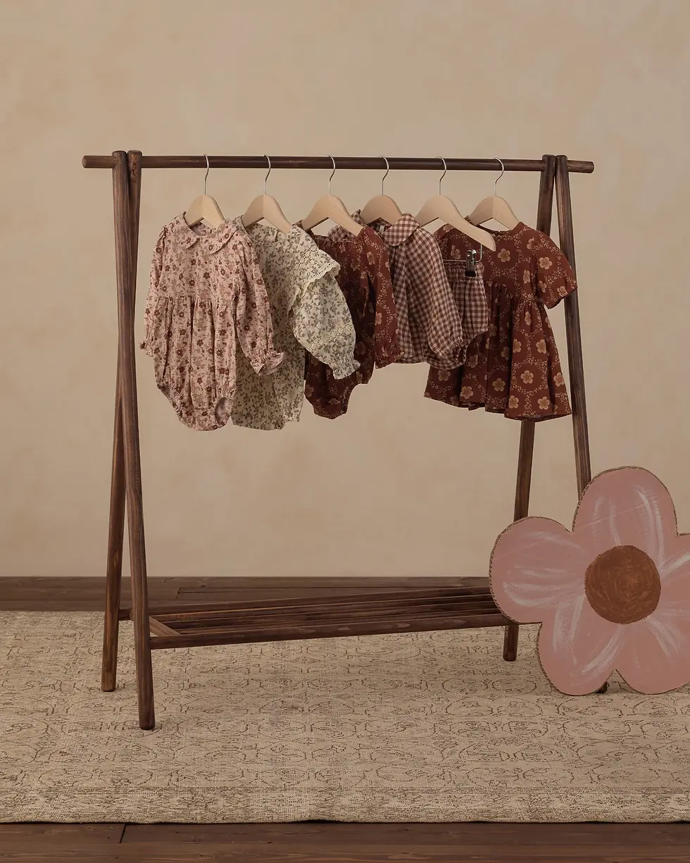 Thumbnail: Rylee + Cru - Winnie Romper Winter Garden