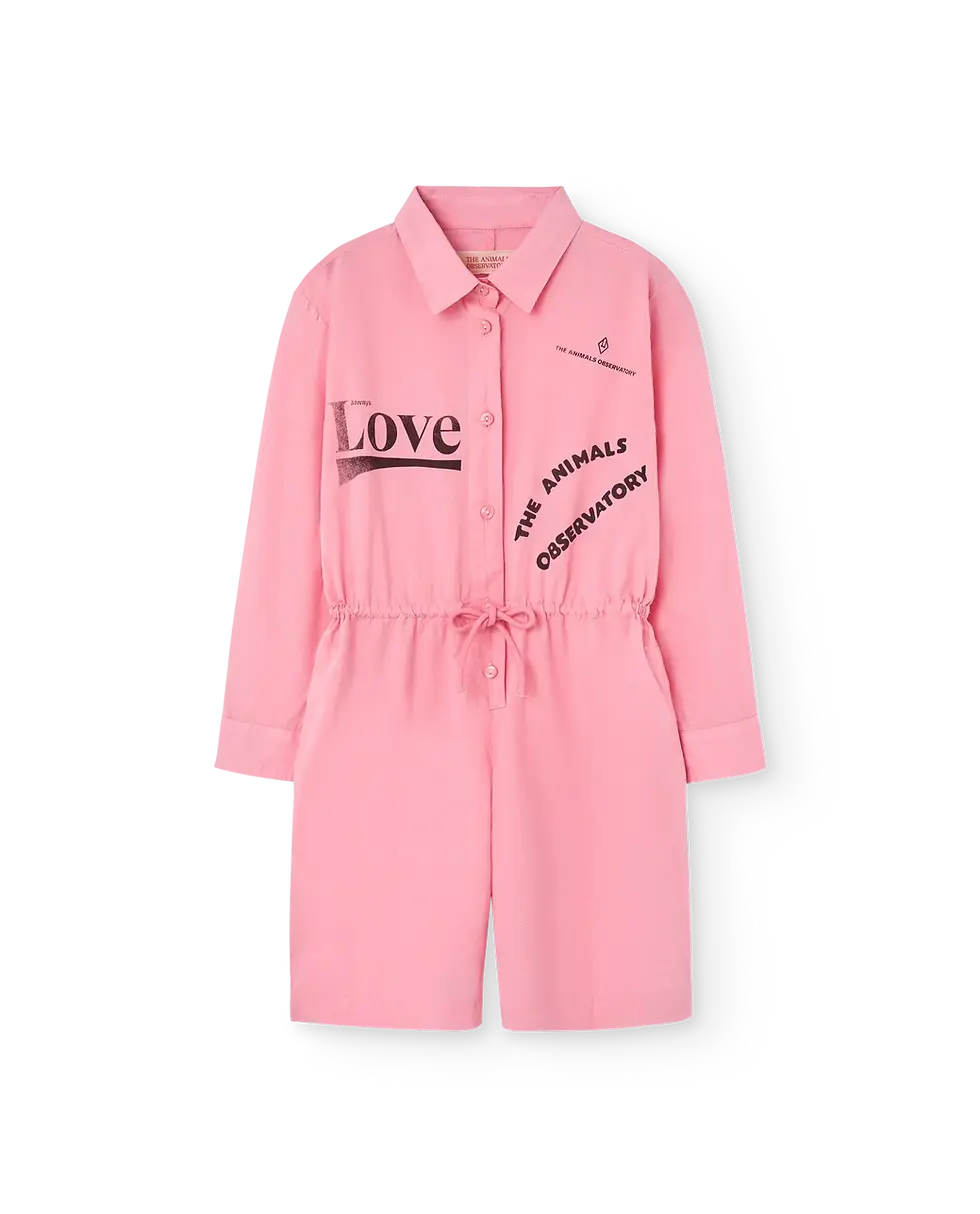 TAO - Pink Love Squirrel Short Jumpsuit Regular price