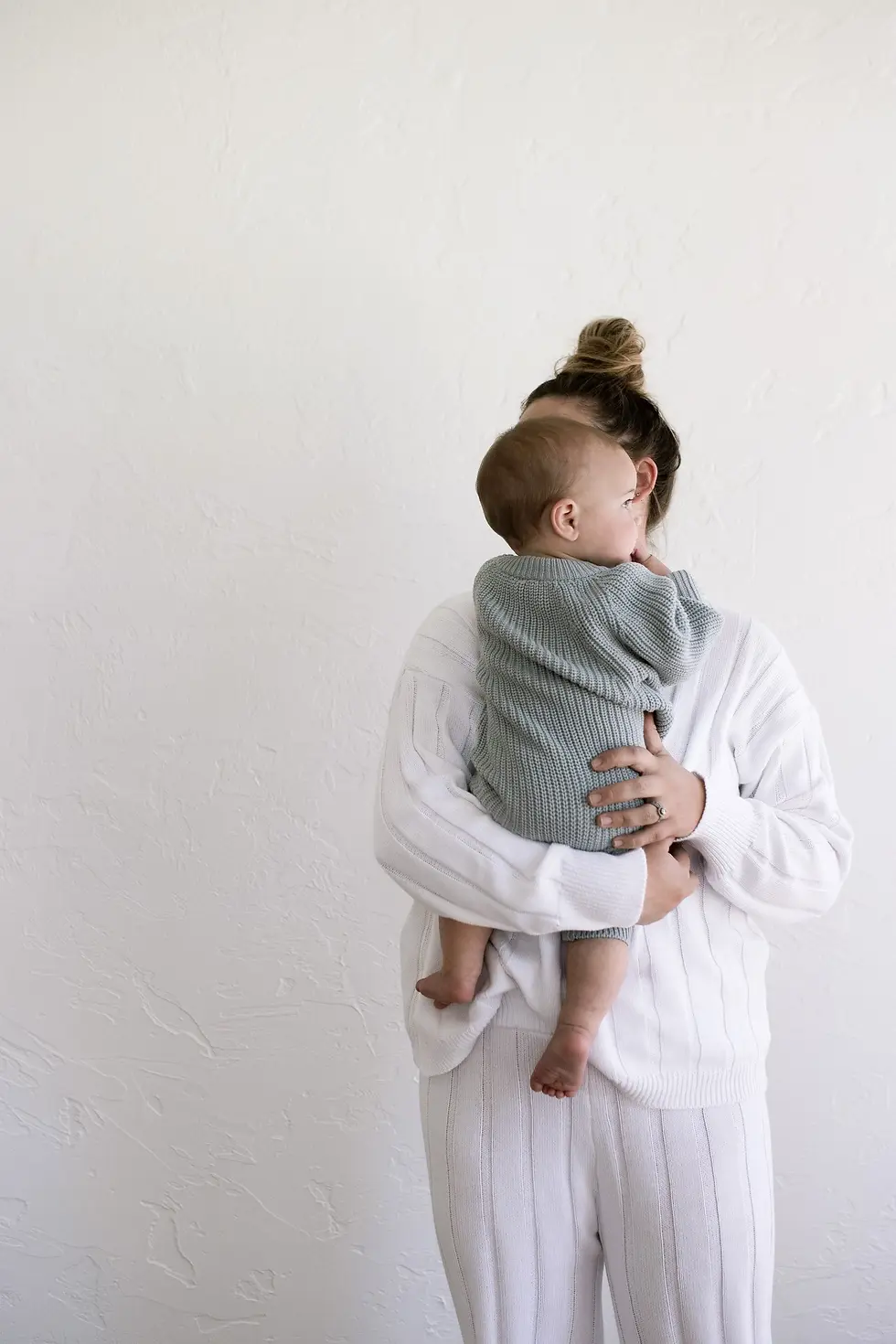 Miniatura: Oat Children - ‘Fog Chunky Knit Playsuit’