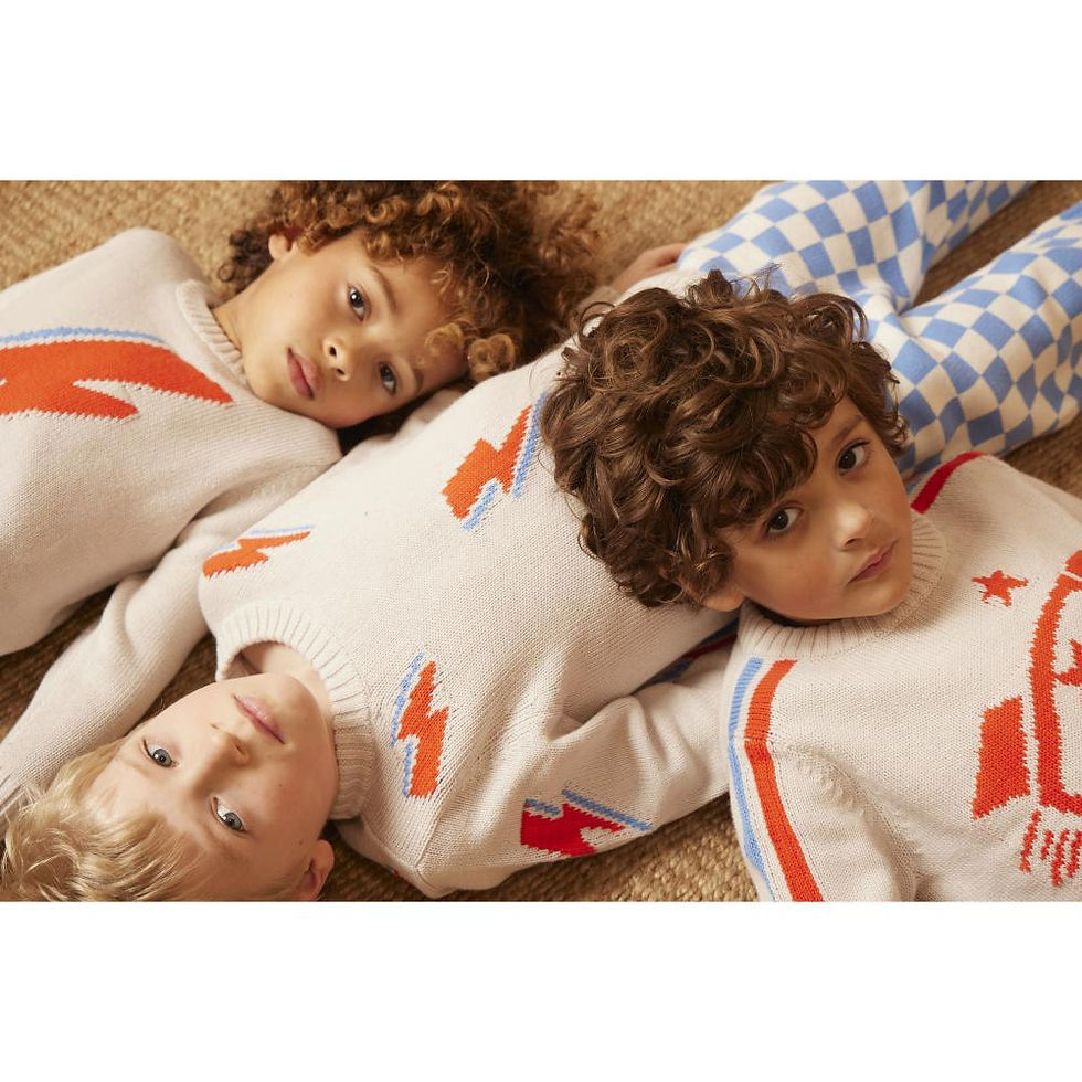 Miniature : Miko & Milo - Bright Bolt Jumper