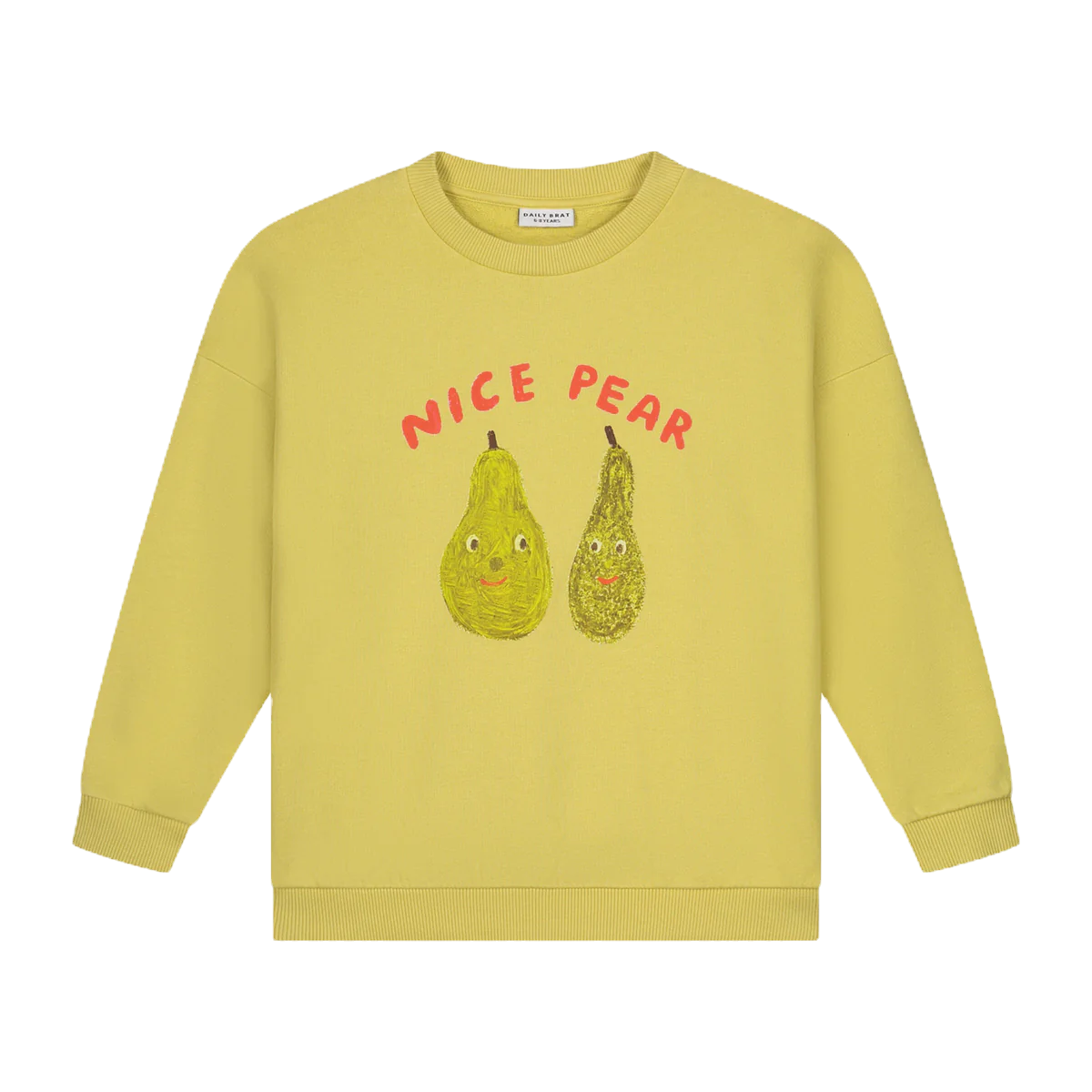Daily Brat - NICE PEAR SWEATER LUSH LEMONADE