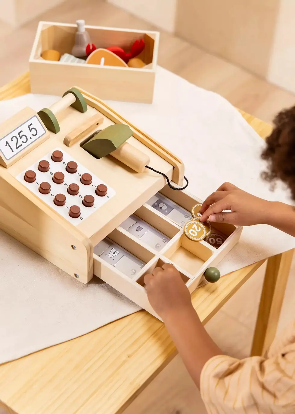 Miniatura: Coco Village - Wooden Cash Register