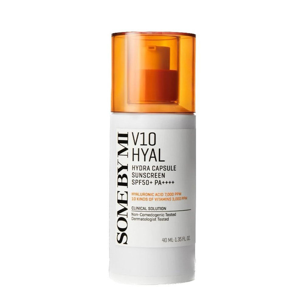 SOME BY MI V10 Hyal Hydra Capsule Sunscreen SPF50+ PA++++ con ácido hialuronico