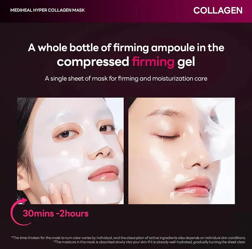 Miniatura: Mediheal Hyper Collagen Low-Molecular Liposome Mask
