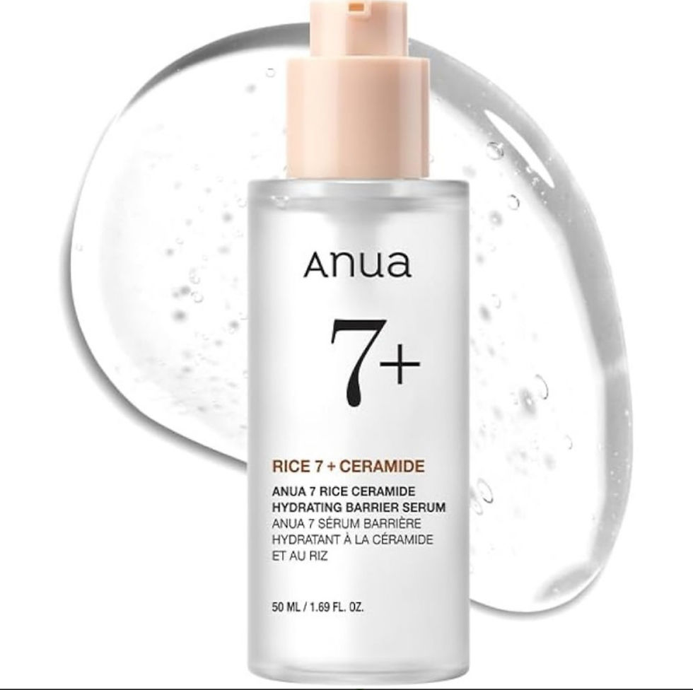 ANUA 7+ Rice Ceramide Hydrating Barrier Serum – 50 ml. Hidratacion intensa