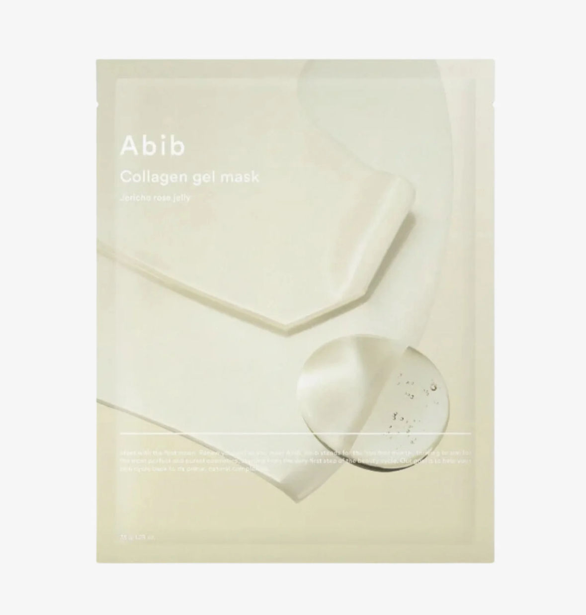 Abib Collagen Gel Mask – Mascarilla facial de colágeno con rosa de Jericó