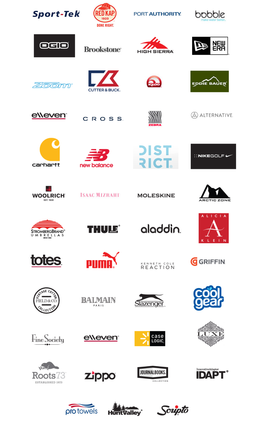 branded shirts names