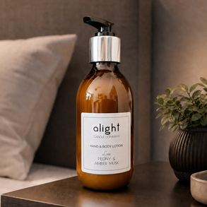 Peony and amber mush hand and body lotion