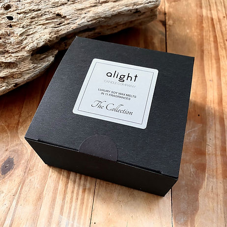 luxury wax melts in gift box