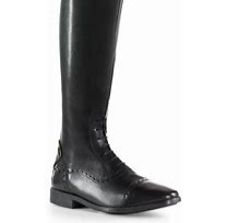 You need a narrow foot to fit in here. Modern riding boots