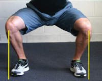knee out