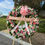 Thumbnail: LARGE-WREATH  PINK AND WHITE FUNERAL SPRAY