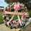 Thumbnail: LARGE-WREATH  PINK AND WHITE FUNERAL SPRAY