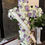 Thumbnail: LARGE- LAVENDER FUNERAL CROSS