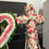 Thumbnail: MEDIUM- PINK FLORAL CROSS