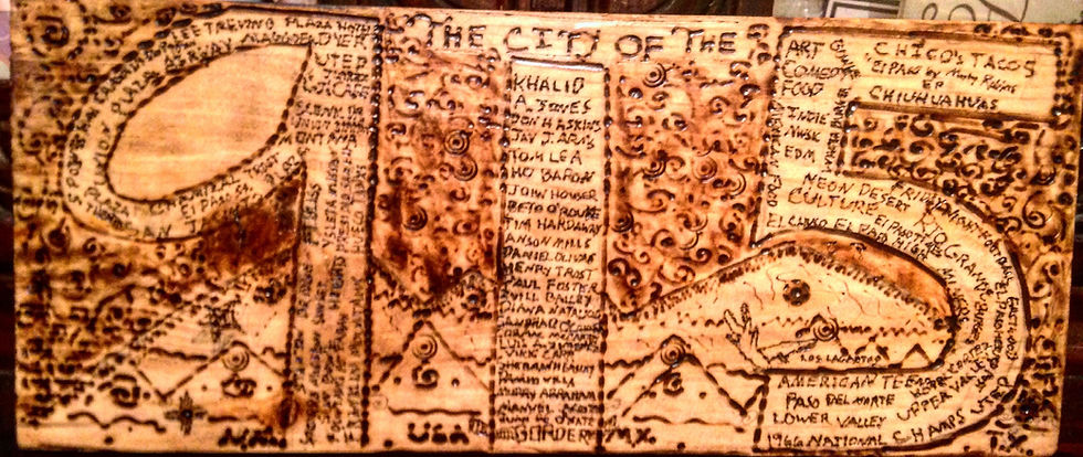 Thumbnail: "City of The 915" 5X13" Wall Art