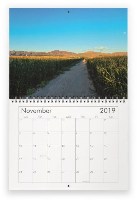 Thumbnail: El Paso 2019 Wall Calendar