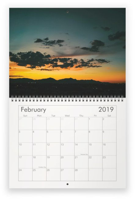 Thumbnail: El Paso 2019 Wall Calendar