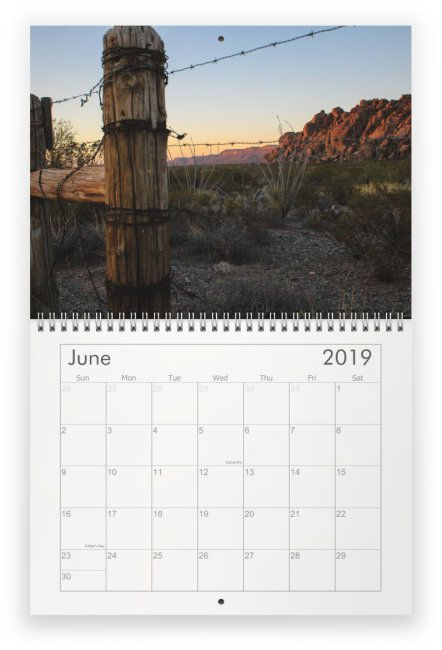 Thumbnail: El Paso 2019 Wall Calendar