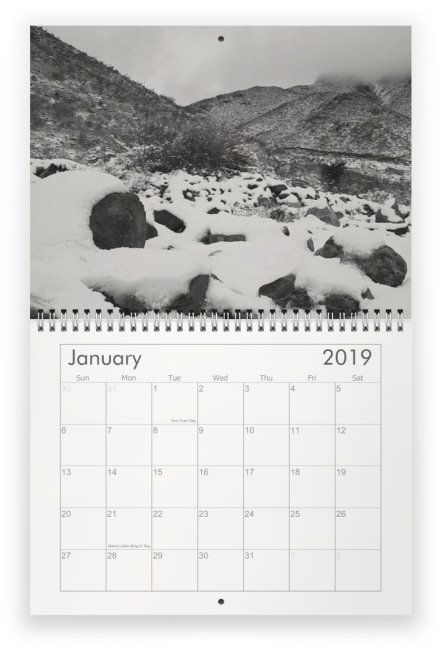 Thumbnail: El Paso 2019 Wall Calendar