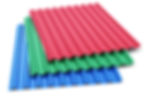 Various colored panels for metal buildings. metal building colors.