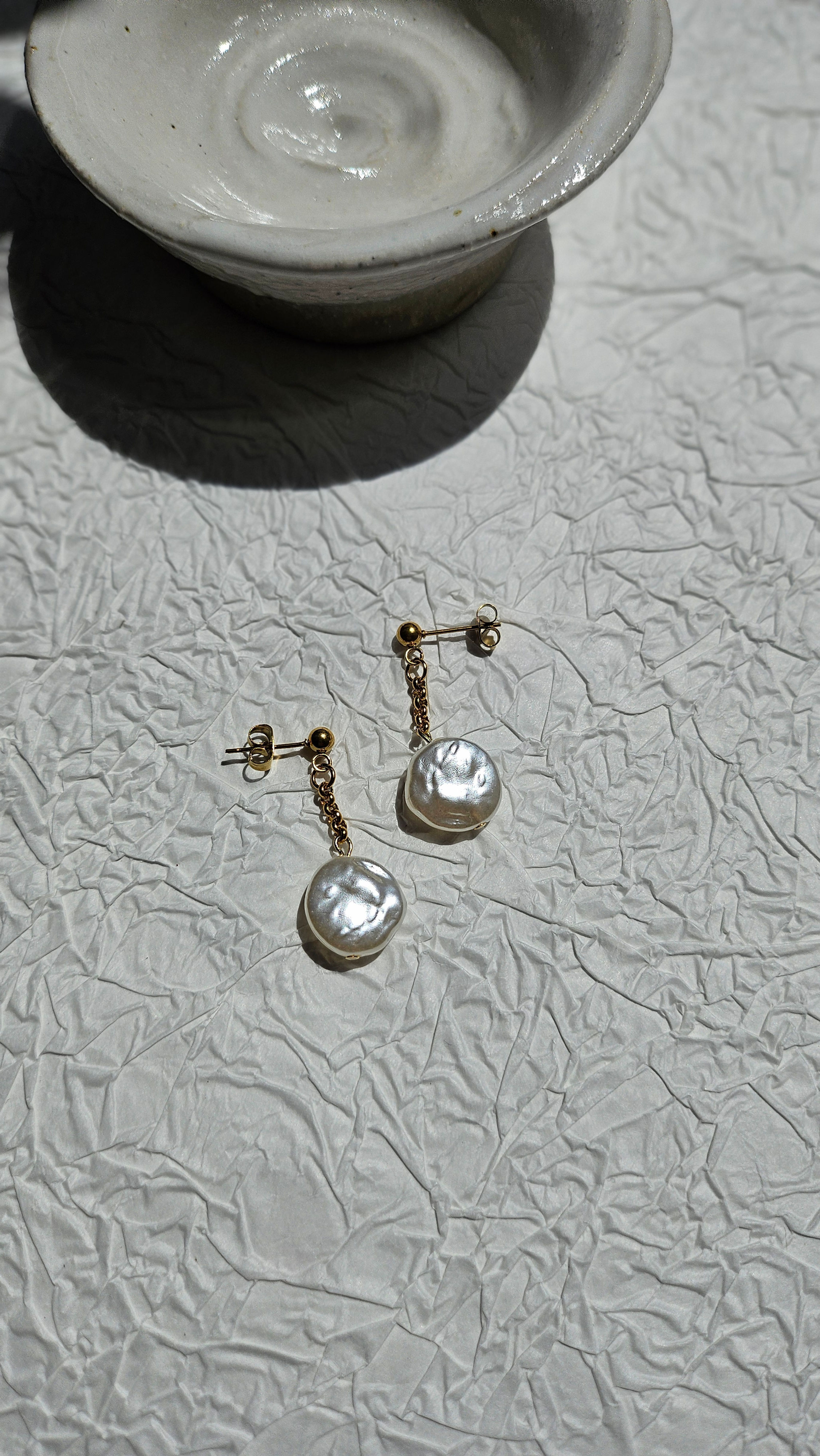 Pyxis Earrings 18K gold filled
