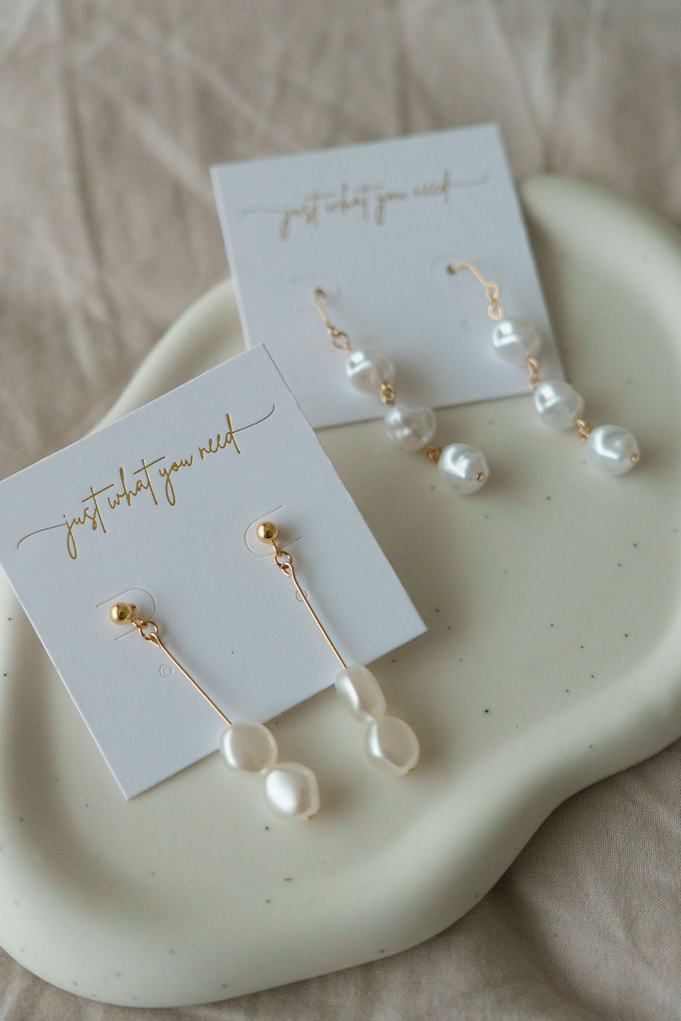Thumbnail: Canes Venatici Earrings 18K gold filled