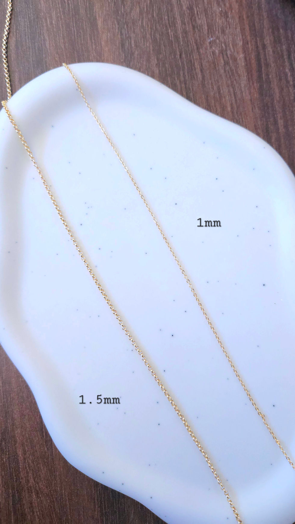 Thumbnail: Dahlia Necklace 14K gold filled