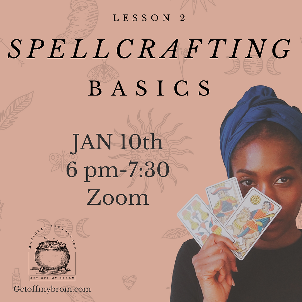 Spellcrafting Lesson 1 - The basics