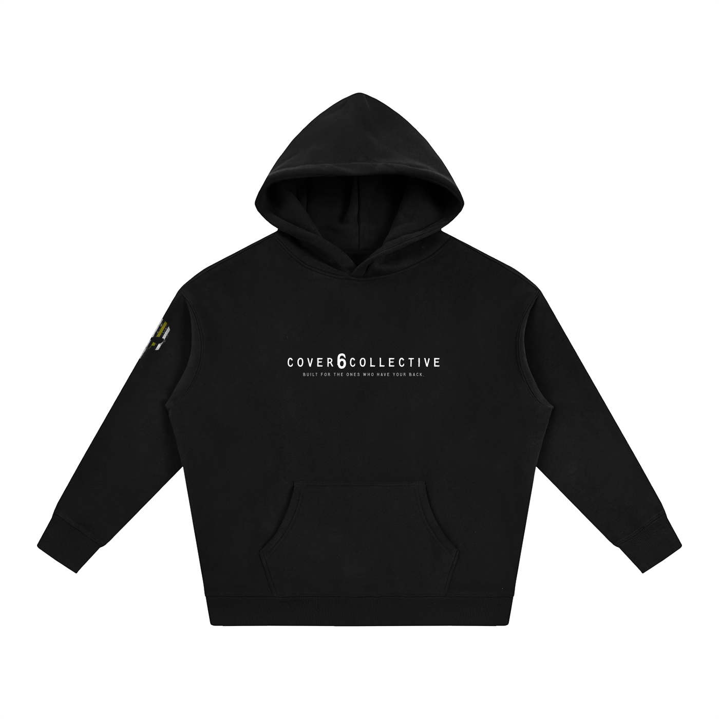 Dispatch Skull (sleeve) Oversize Fleeced Hoodie