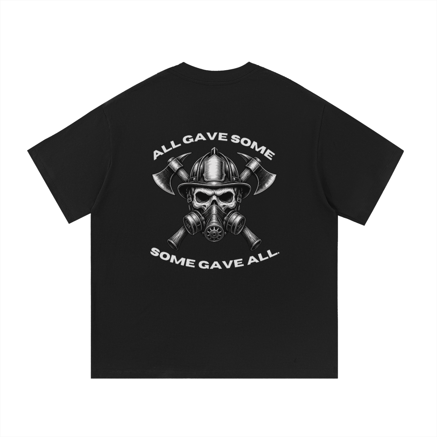 Fire Skull Cotton T-Shirt