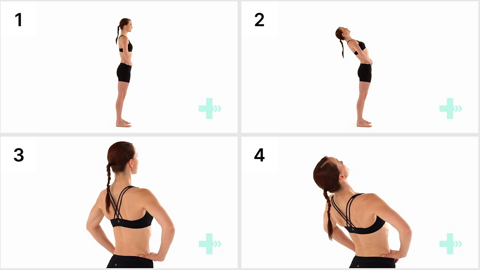 trunk extension for back pain